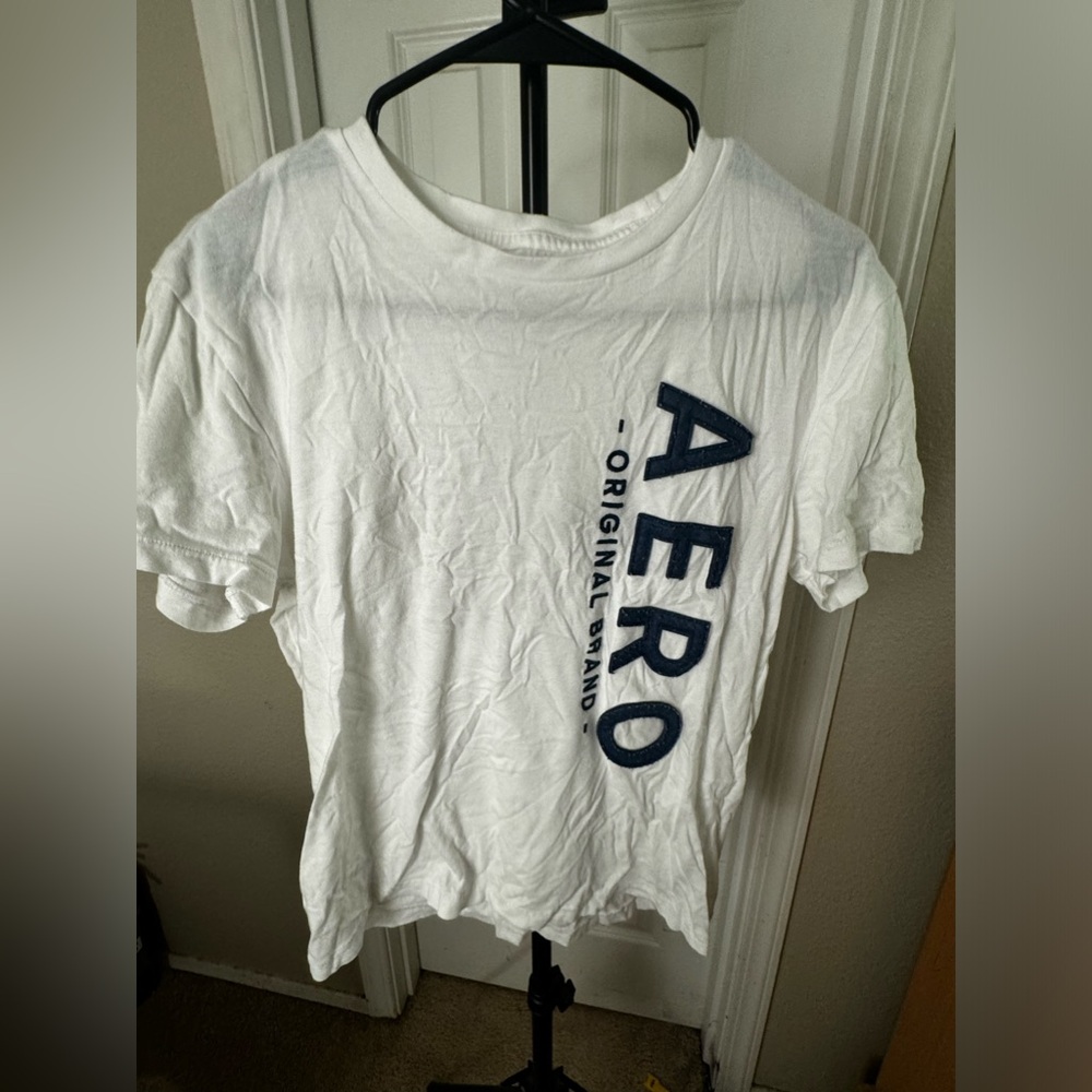 2 AERO t shirts size small